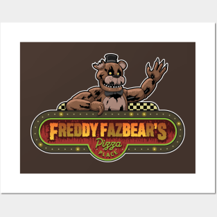 FNAF Nightmare Freddy Movie sign Posters and Art